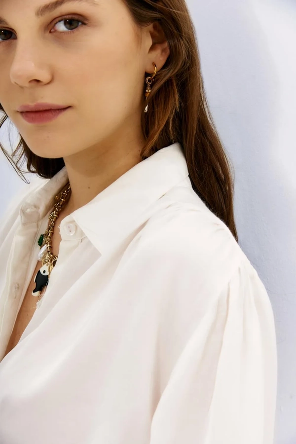 camisa lina sandwash