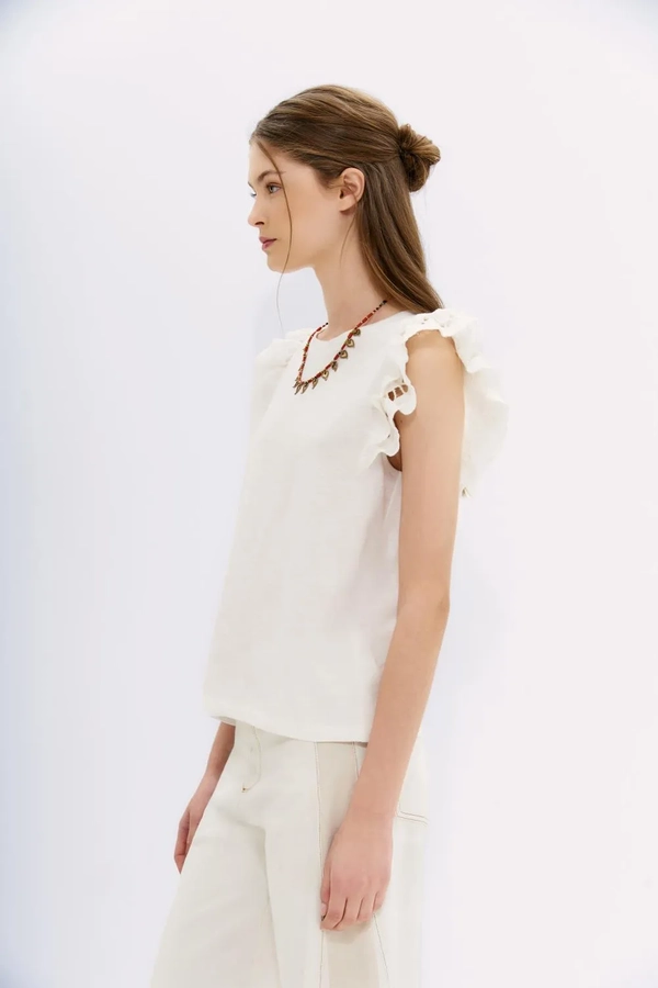 polera romance broderie