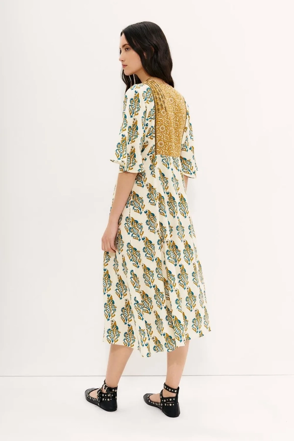 vestido jade lirio