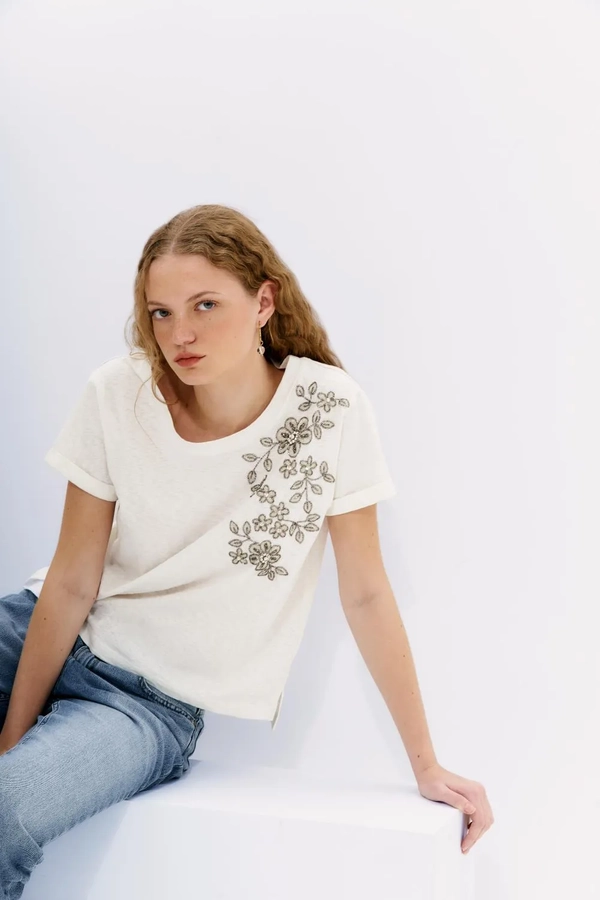 polera flower