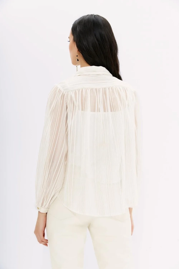 camisa lina lurex
