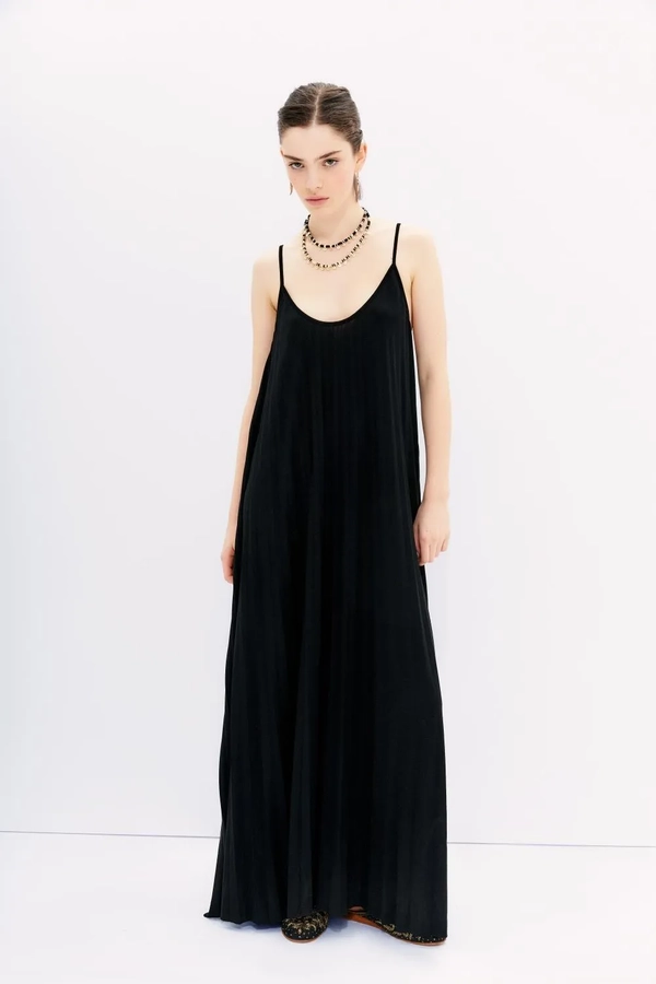 vestido metallic