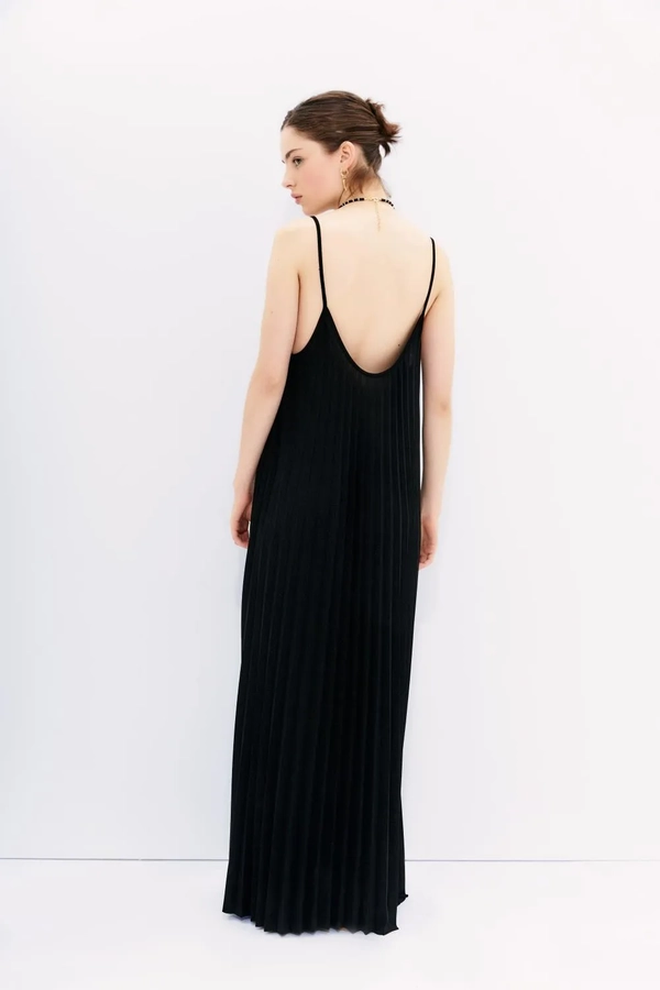 vestido metallic
