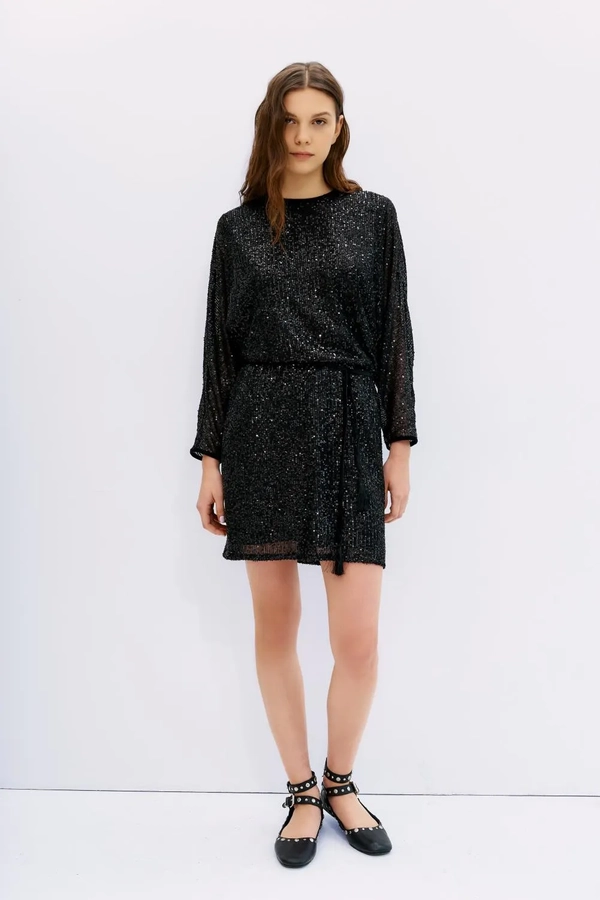vestido sequins night