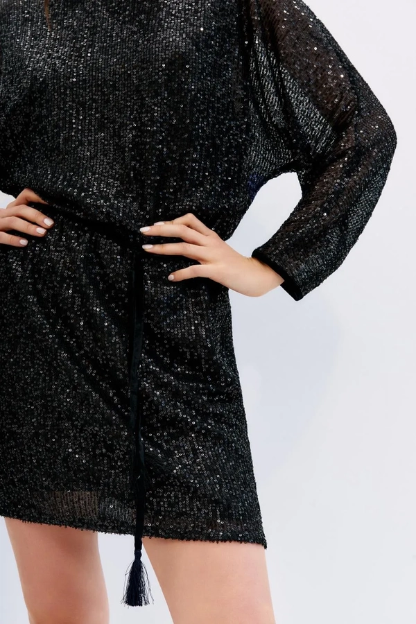 vestido sequins night