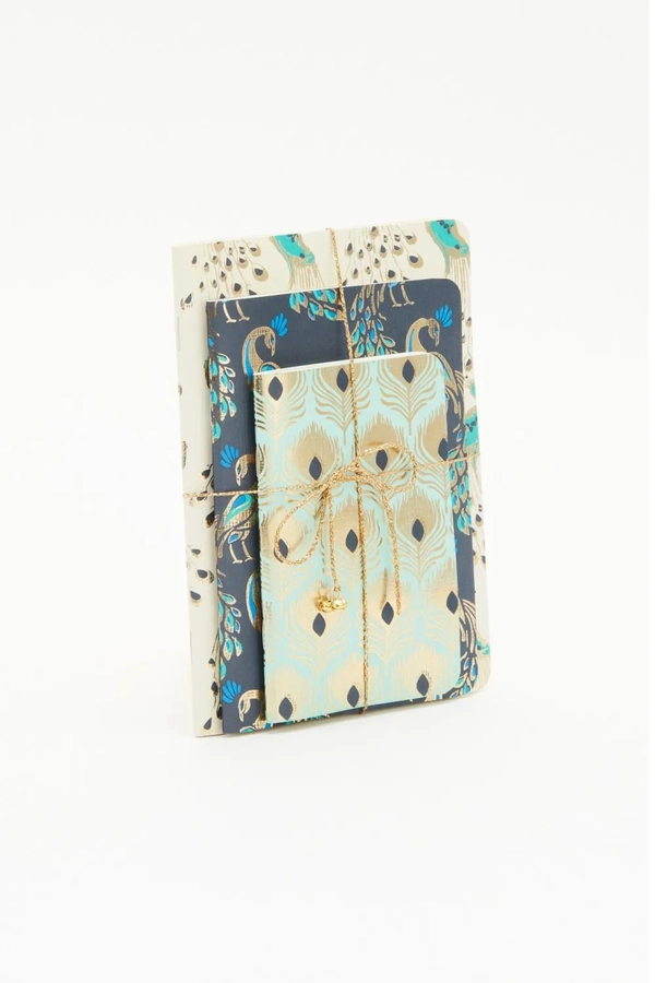 cuaderno peacock set x3