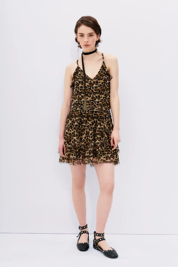 falda cheeta animal