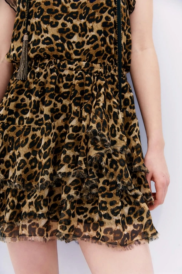 falda cheeta animal