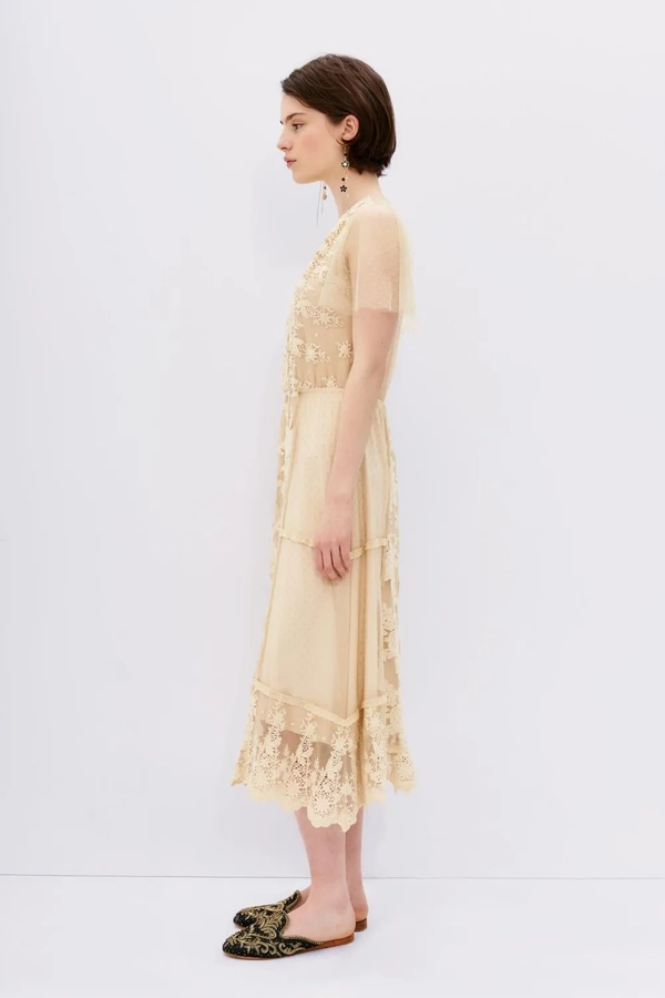 vestido lace mix