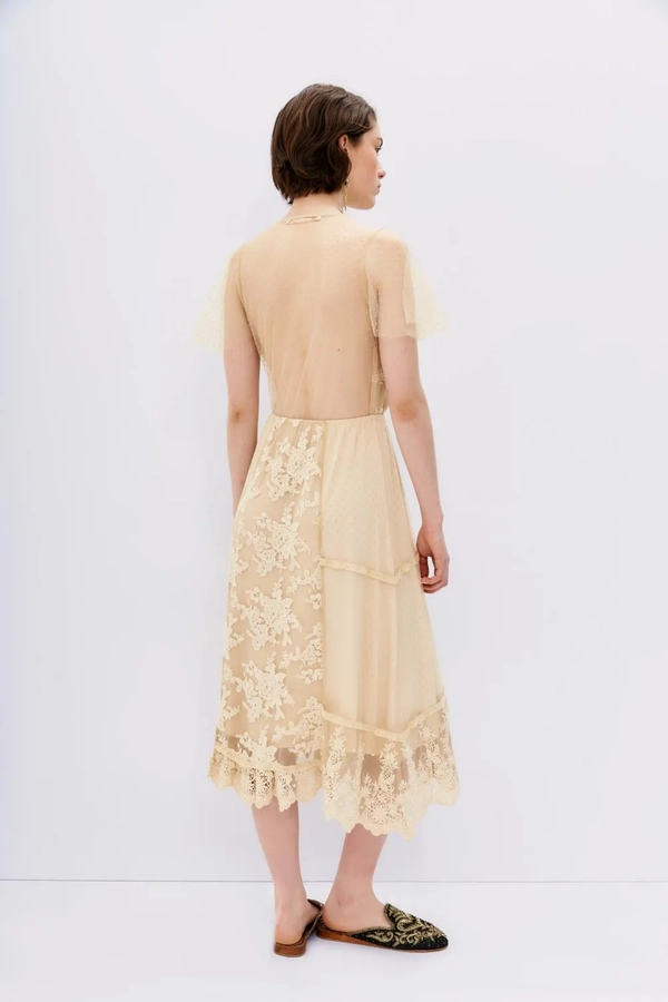 vestido lace mix