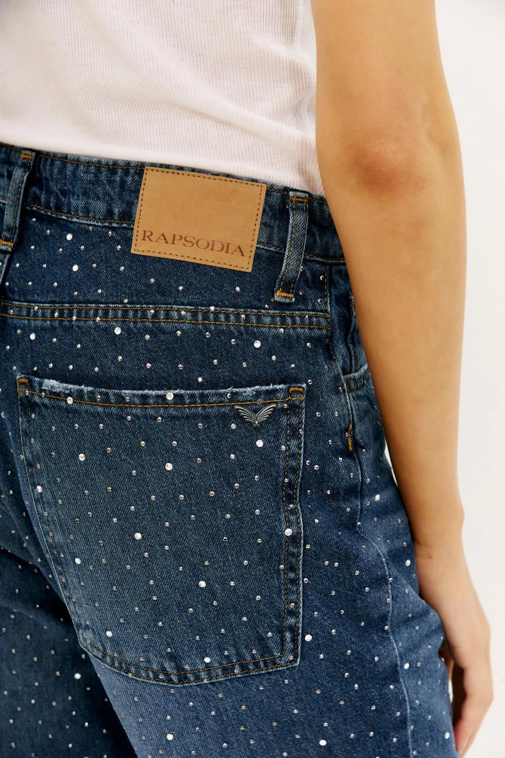 jean joe shiny blue