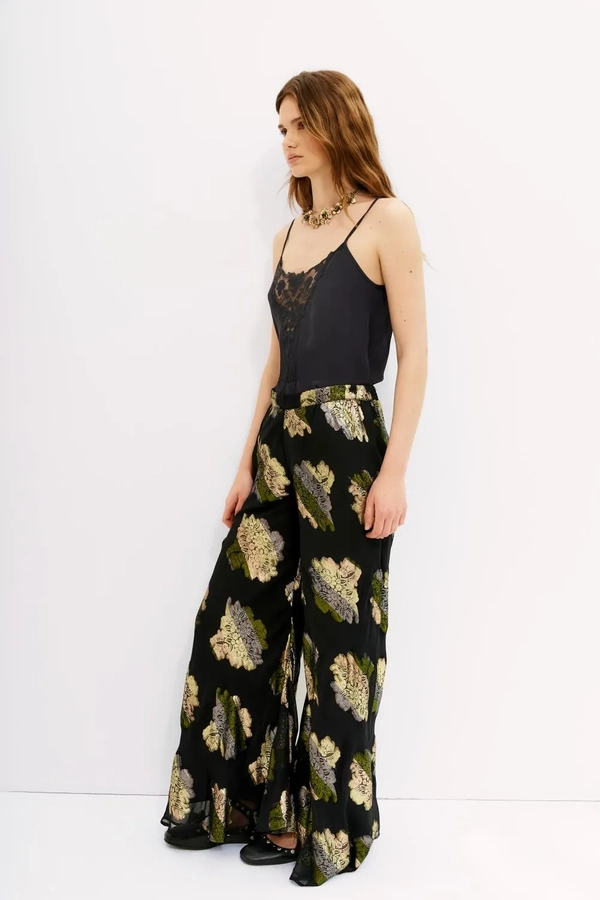 pantalon piere jacquard
