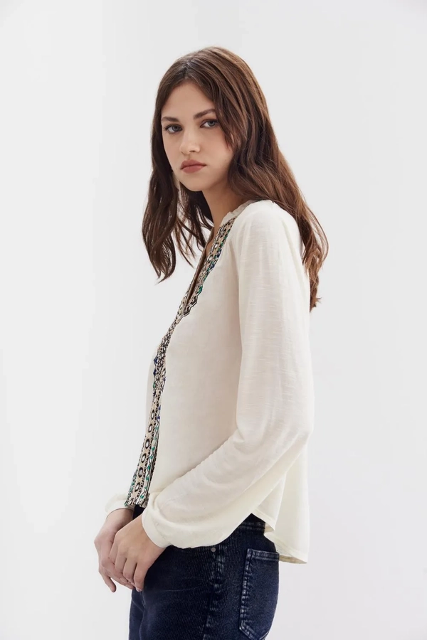camisa amalita blossom