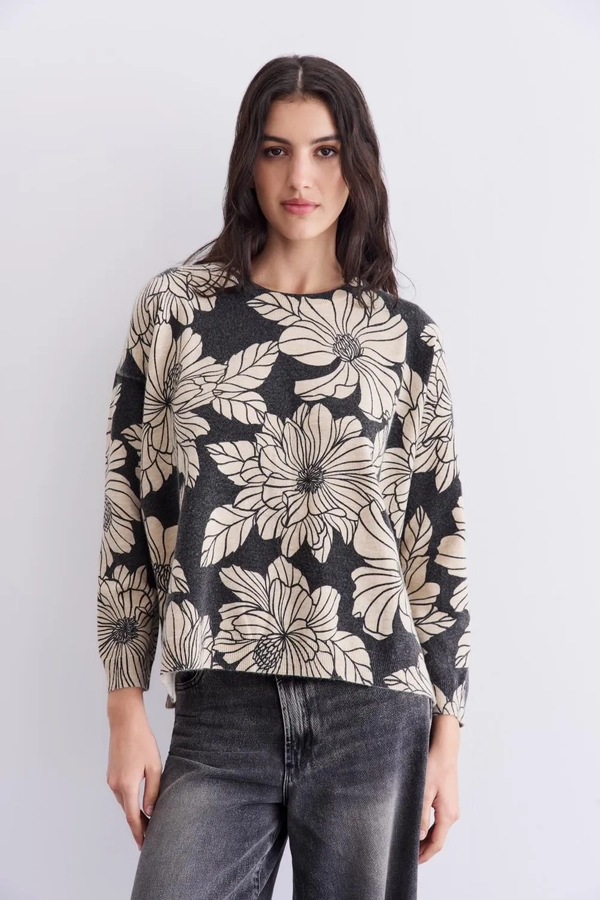 sweater cymade soft flower