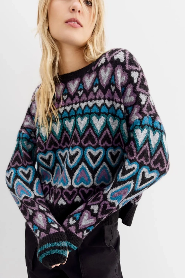 sweater hearts