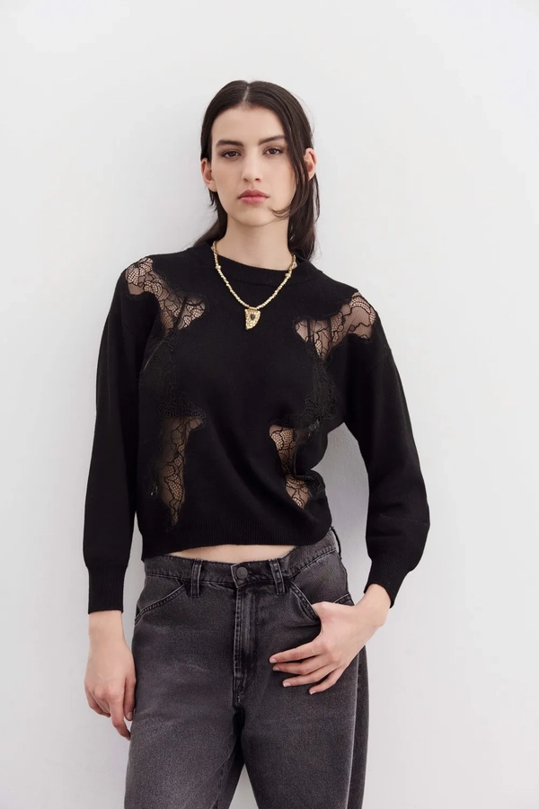sweater lace new