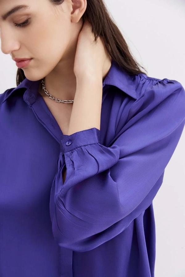 camisa lina sandwash