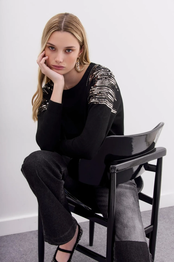 sweater sequins rayn