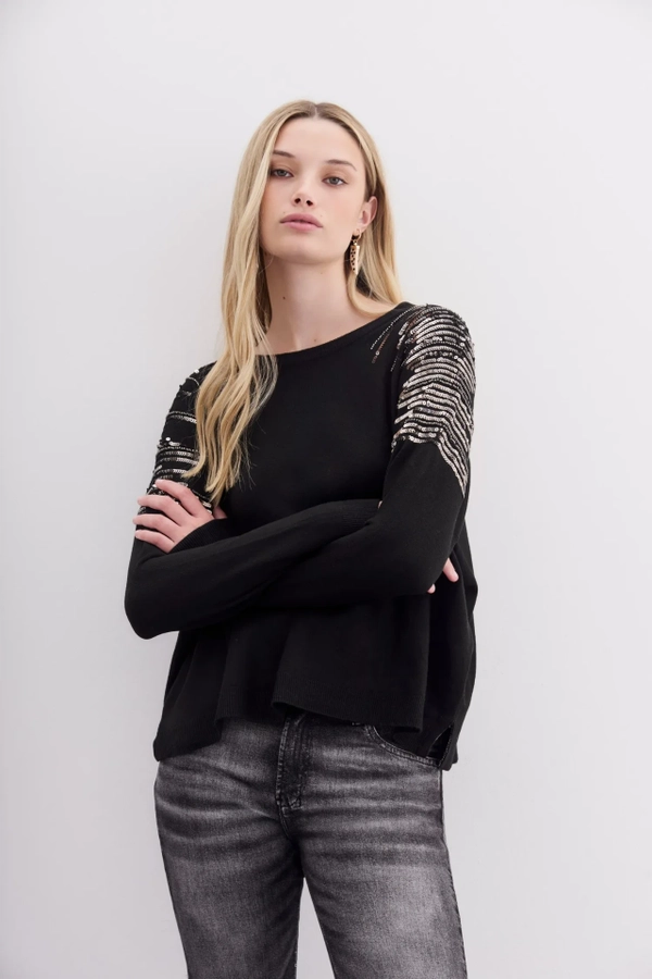 sweater sequins rayn