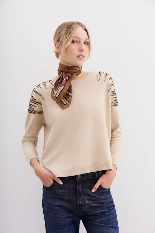 sweater sequins rayn