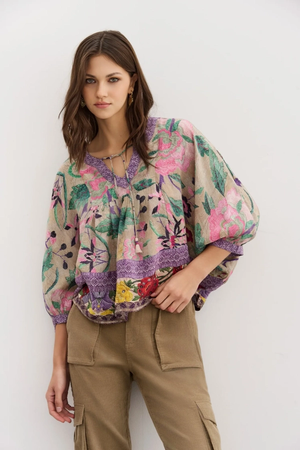camisa linar rubi