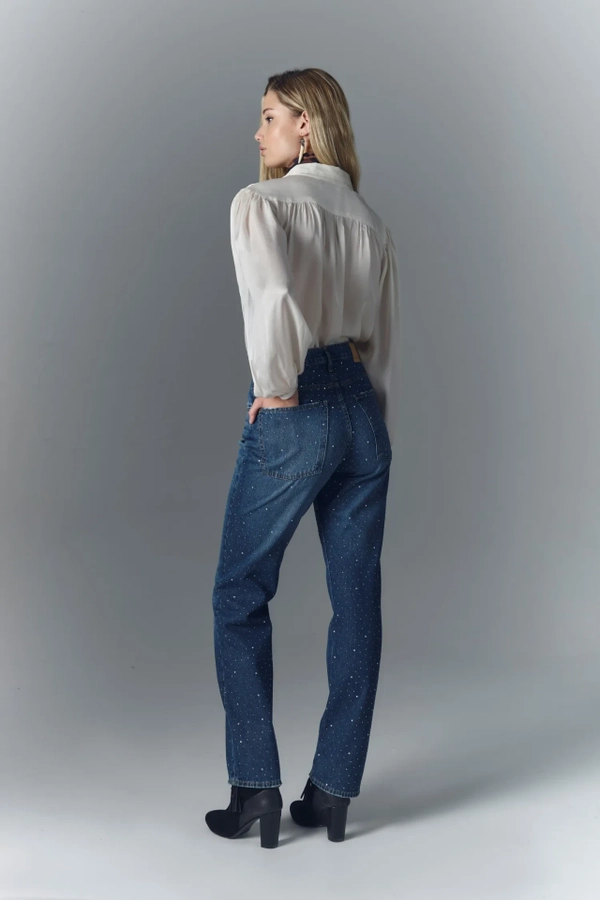jean joe shiny blue