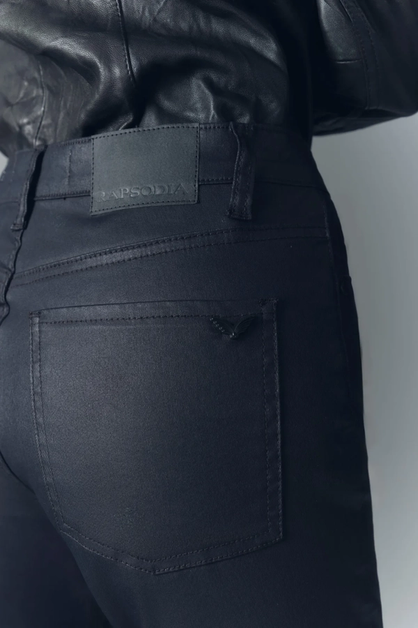 jean skinny satin black