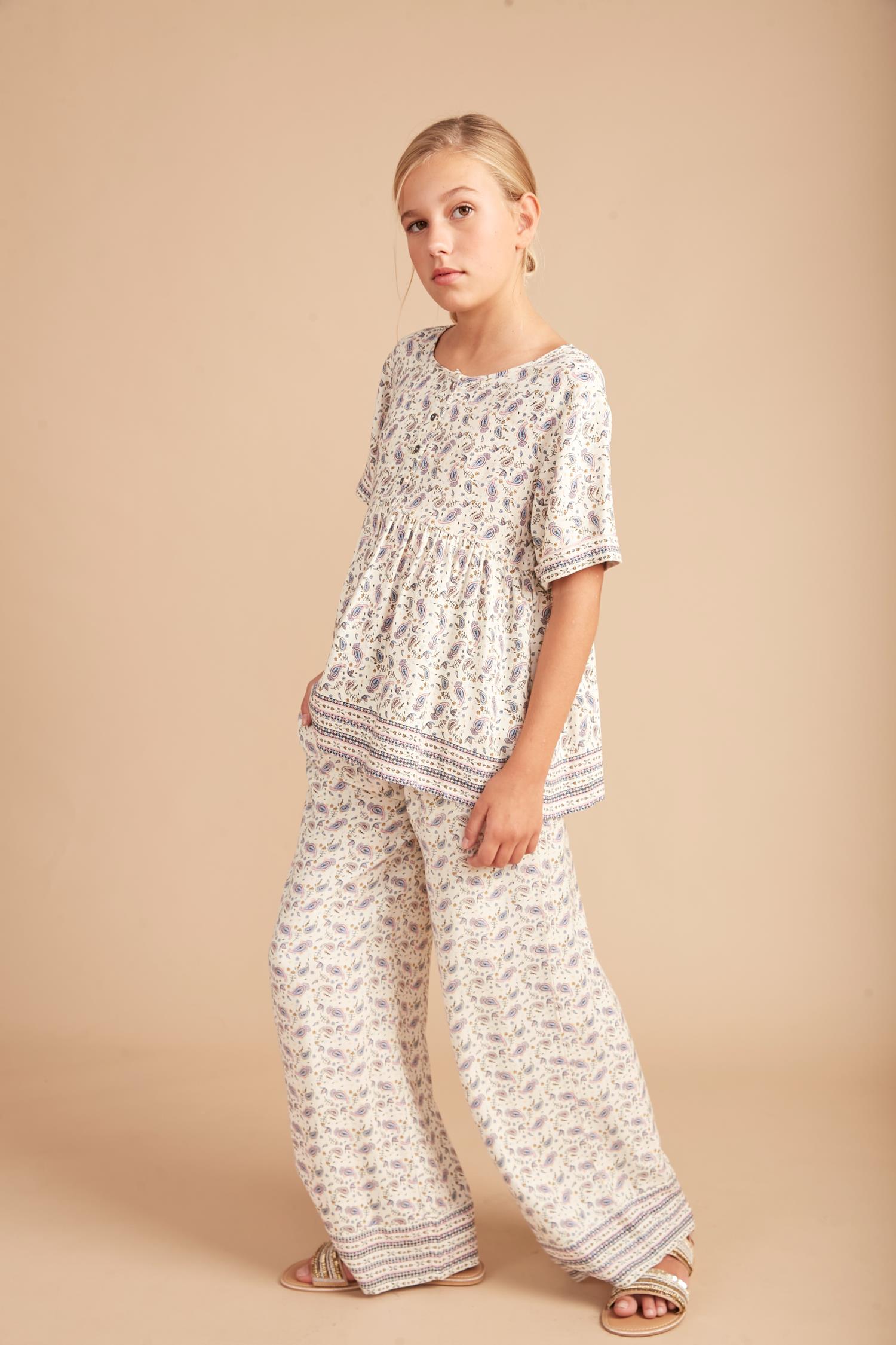 CAMISA MILKY PAISLEY GIRLS M