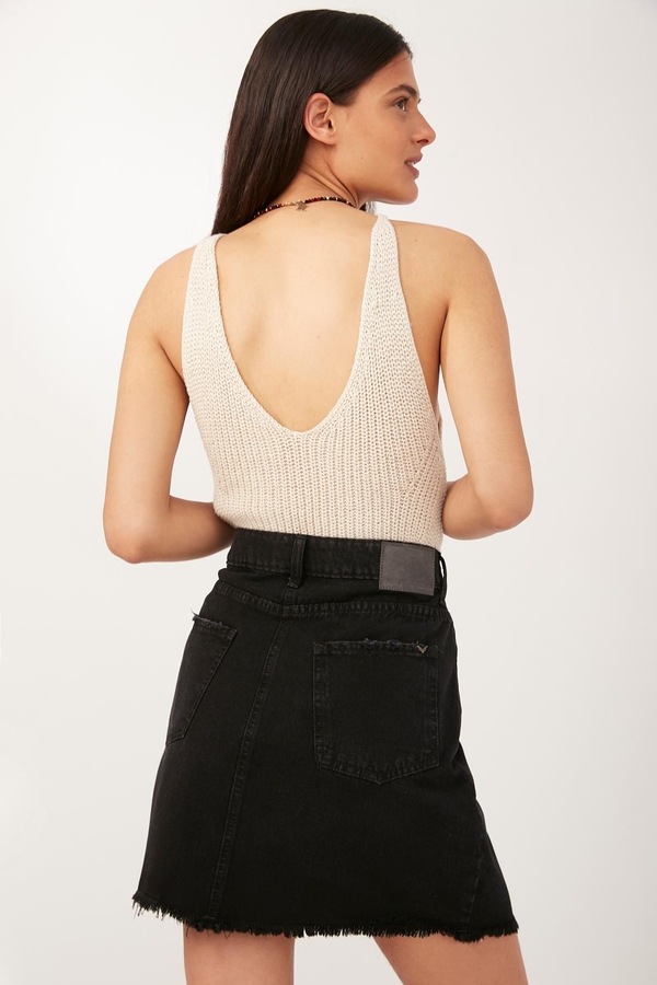 FALDA KAIA DARK DENIM