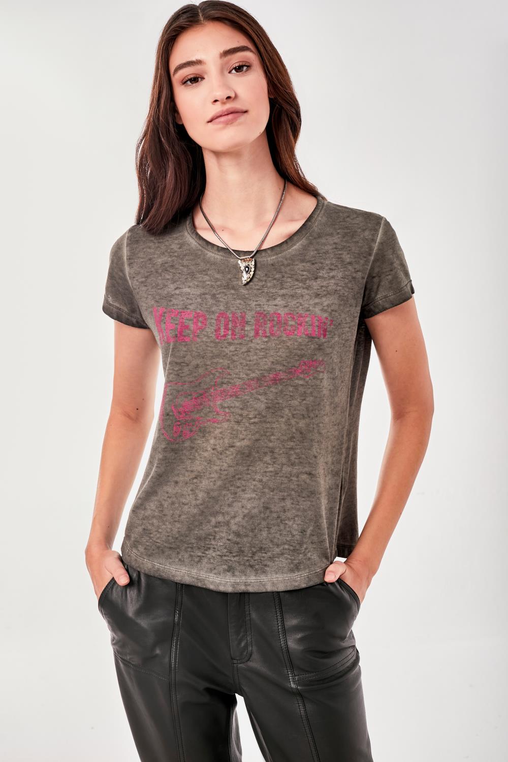 Polera Keep On Rocking