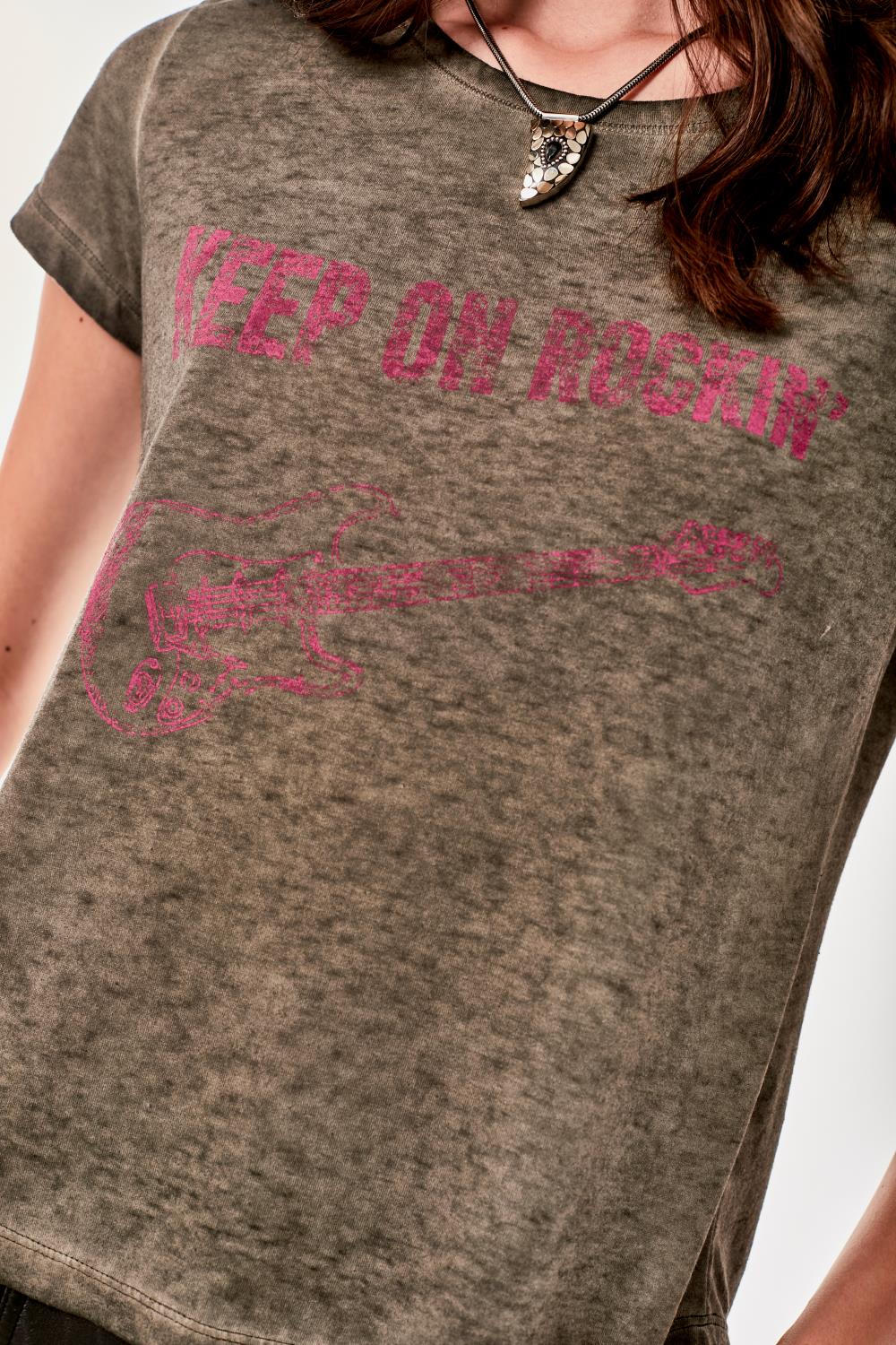 Polera Keep On Rocking