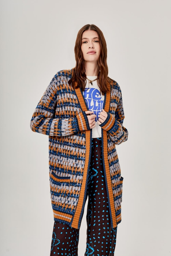 Cardigan Jackard