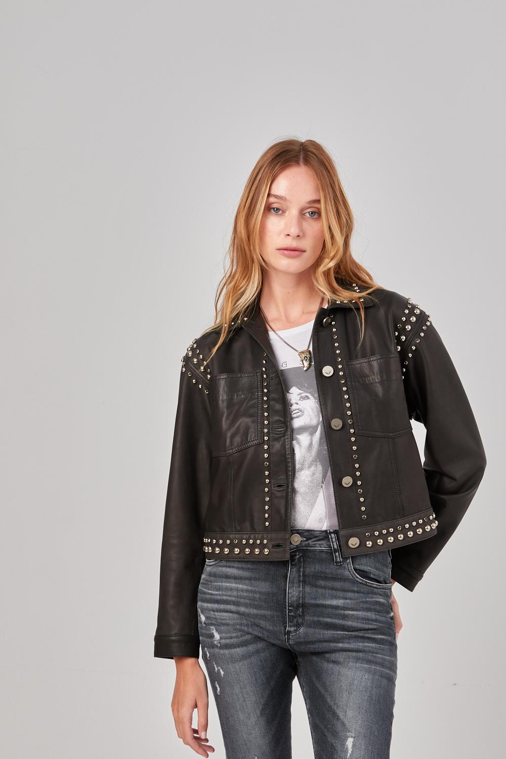 Campera Oposite New Cuero