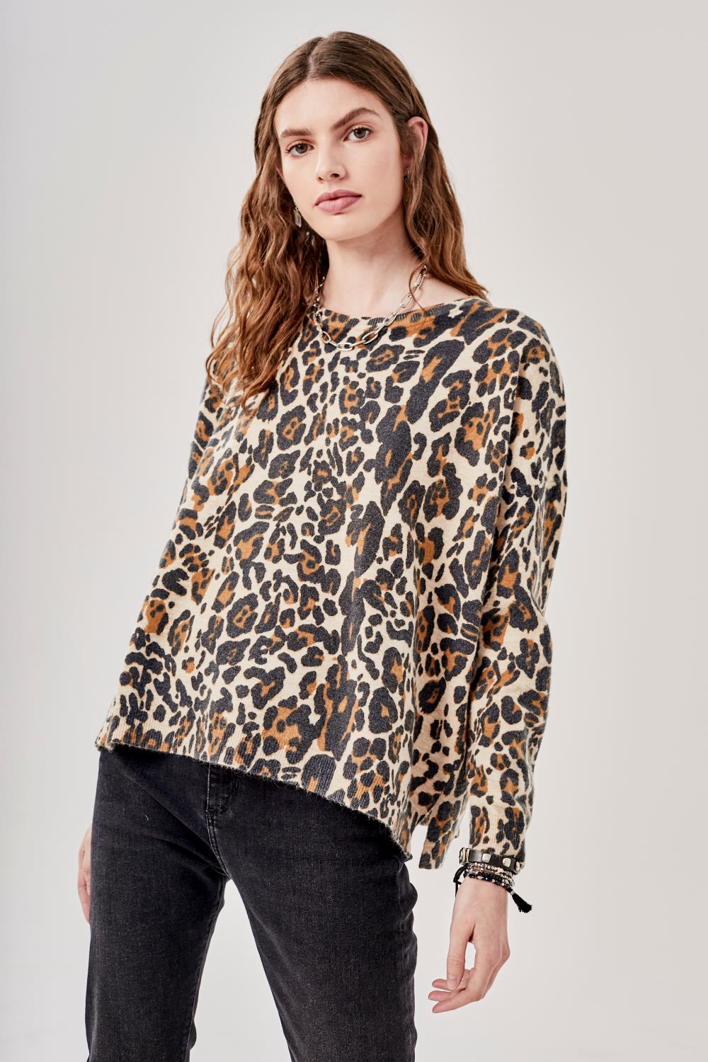 Sweater Cymande Leopardo