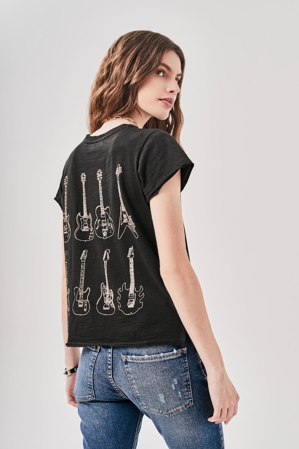 polera Guitarras