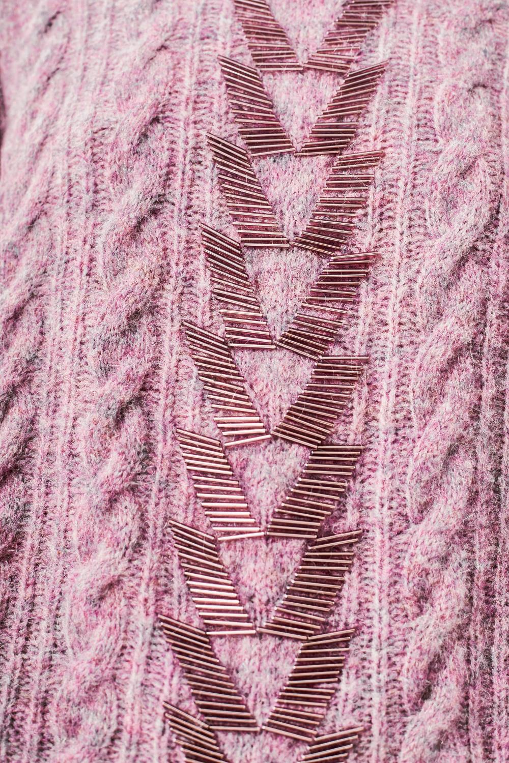 Sweater Braid Bling