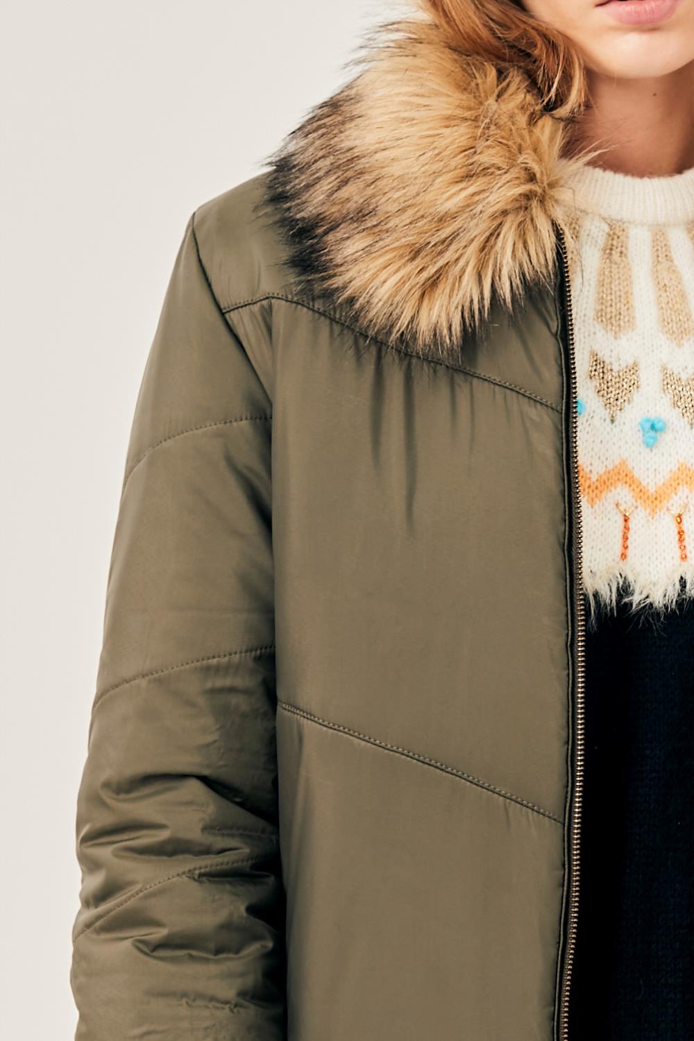 chaqueta Long Green