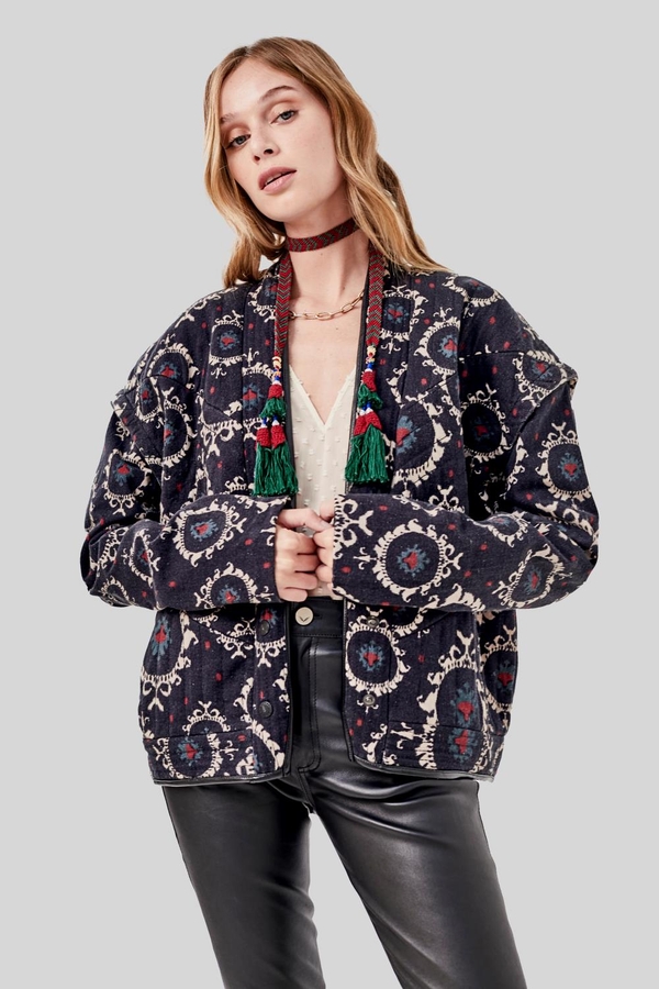 chaqueta Suzani