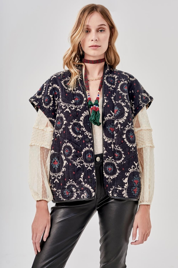 chaqueta Suzani
