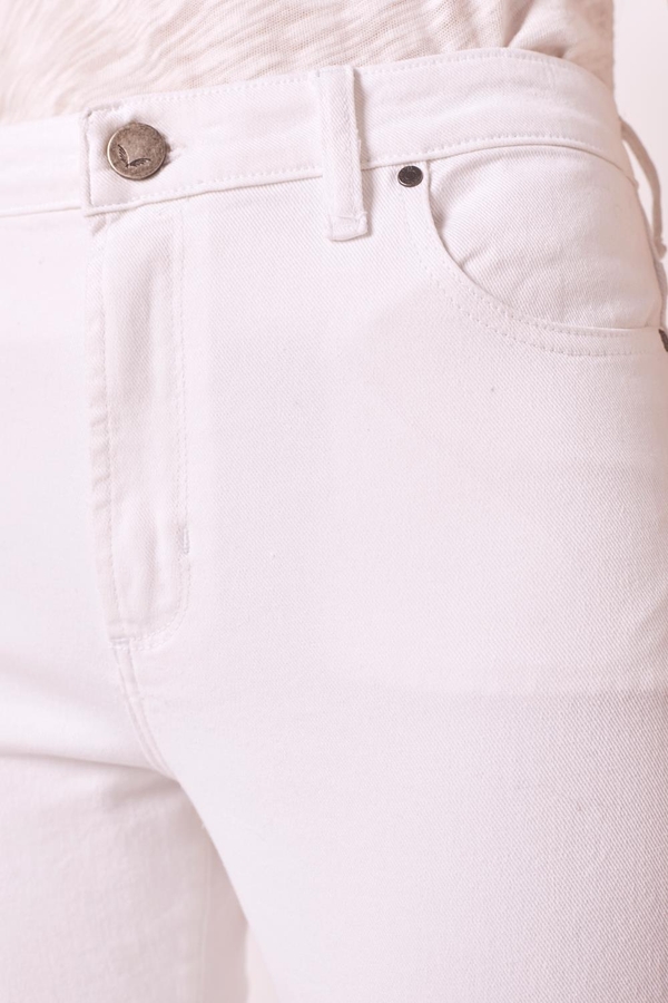 Jean Skinny White