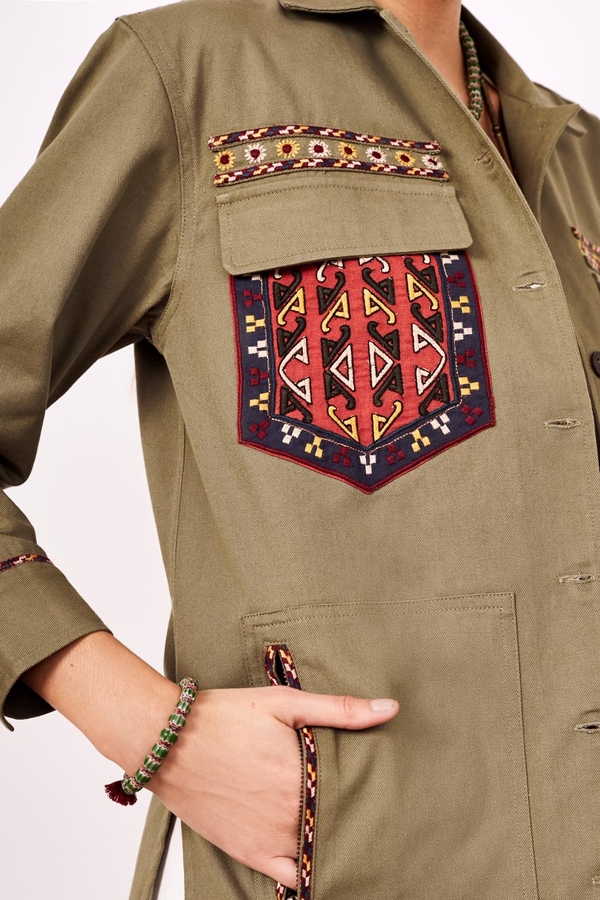 Campera Goala Fringes