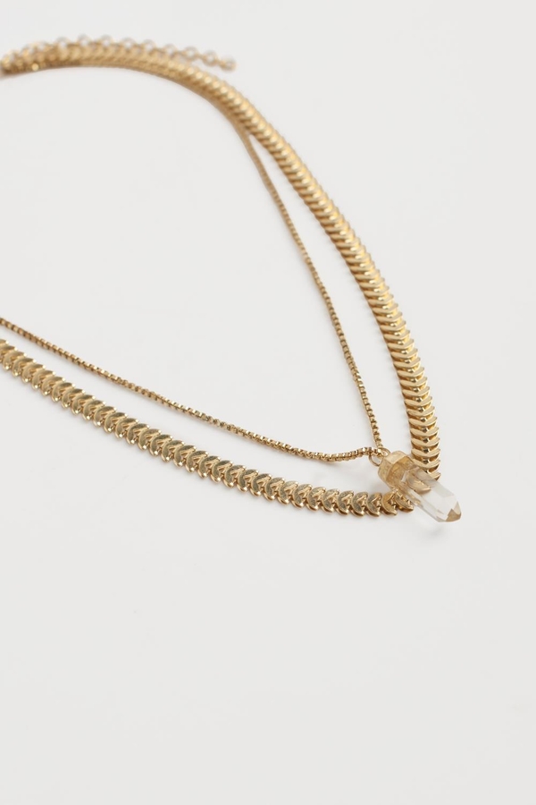 Collar Cofre Cadena Petal