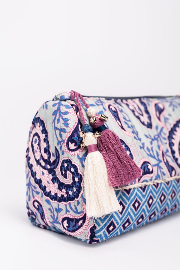 Portacosméticos Blue Paisley Girls
