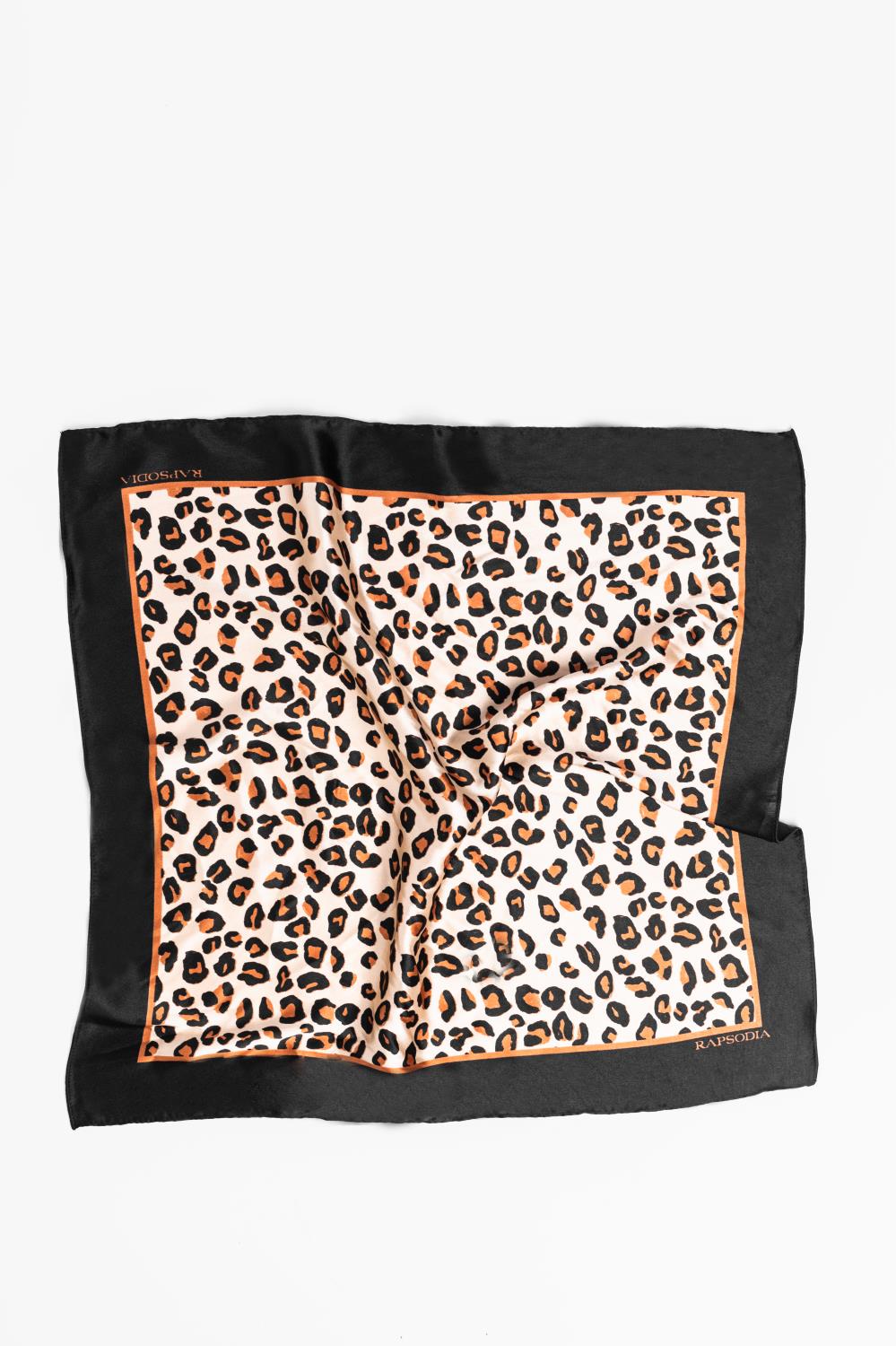 Pañuelo Black Leopard 50X50