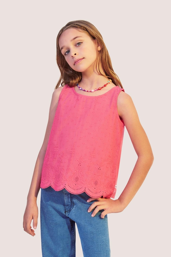 Musculosa Broderi Girls