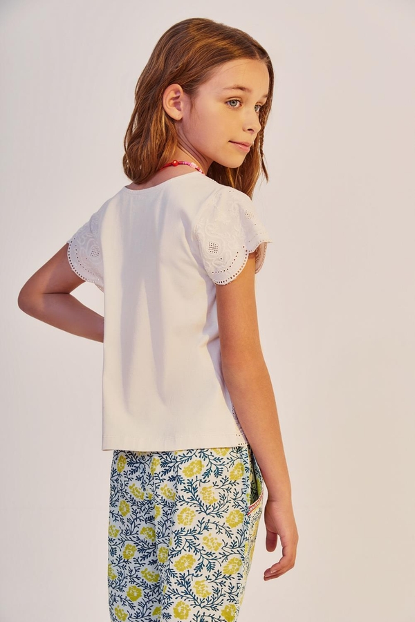 Camisa Broderie New Girls