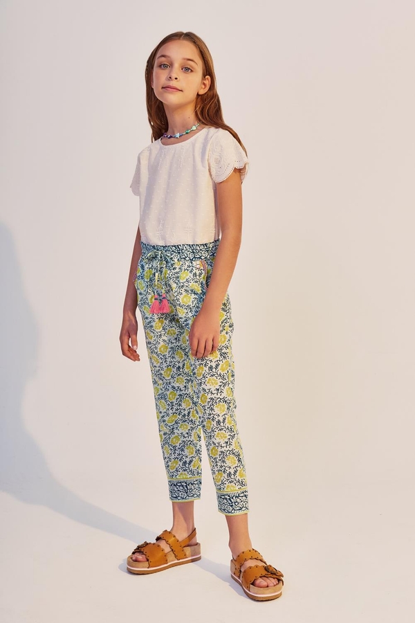 Babucha Lime Flower Girls