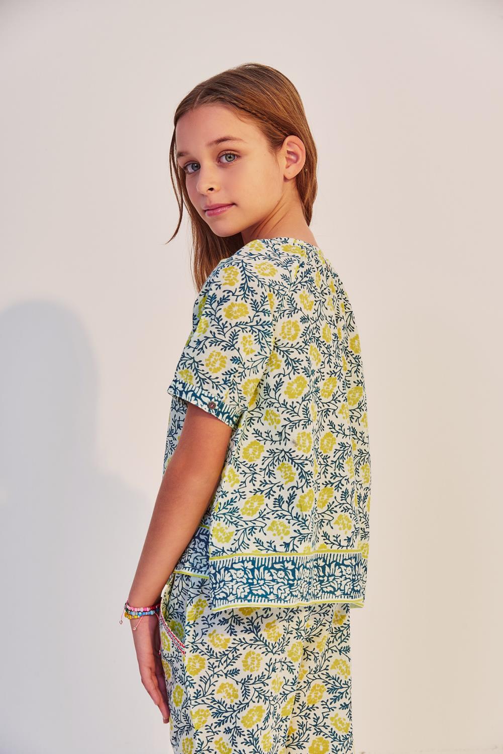 Camisa Flower Girls