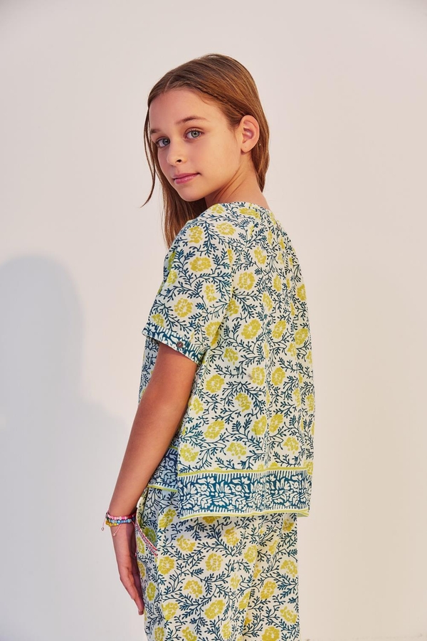 Camisa Flower Girls