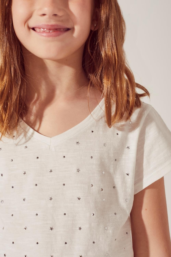 Polera V neck Girls